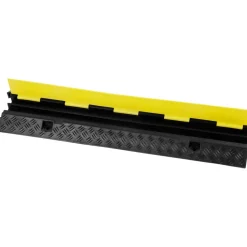 VEVOR 3 PCs Cable Protector Ramp 2 Channel 12000 lbs Load Wire Cable Cover Ramp