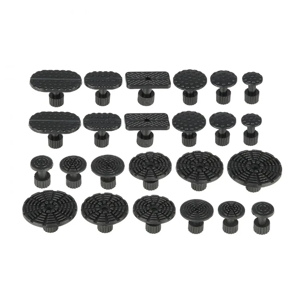 VEVOR 56 PCS Dent Removal Kit, Paintless Dent Repair Kit with Golden Lifter, Bridge Puller, Car Dent Puller with Puller Tabs, Hot Glue Gun for Auto Body Dents, Hail Damage, Door Ding