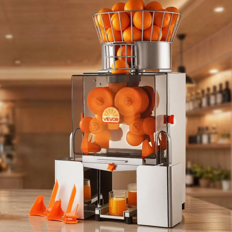 VEVOR 2pcs Electric Orange Juicer Spare Parts, Premium Plastcis, Compatible with VEVOR NS2000E Series Electric Orange Juicer Machine, Easy to Replace