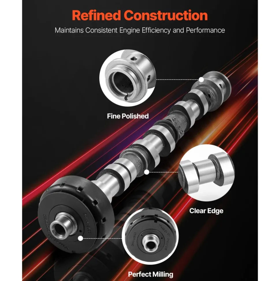 VEVOR 4Pcs Engine Camshaft Set, 05184378AF 05184377AF 05184379AF 05184380A, Fit 2011-2015 Dodge Durango, 2012-2016 Jeep Wrangler, 2014-2016 RAM Promaster 1500/2500/3500, 3.6L