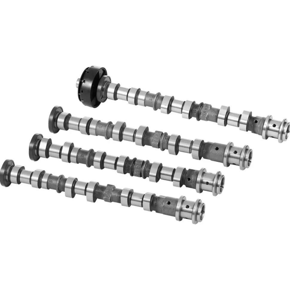 VEVOR 4Pcs Engine Camshaft Set, 05184378AF 05184377AF 05184379AF 05184380A, Fit 2011-2015 Dodge Durango, 2012-2016 Jeep Wrangler, 2014-2016 RAM Promaster 1500/2500/3500, 3.6L