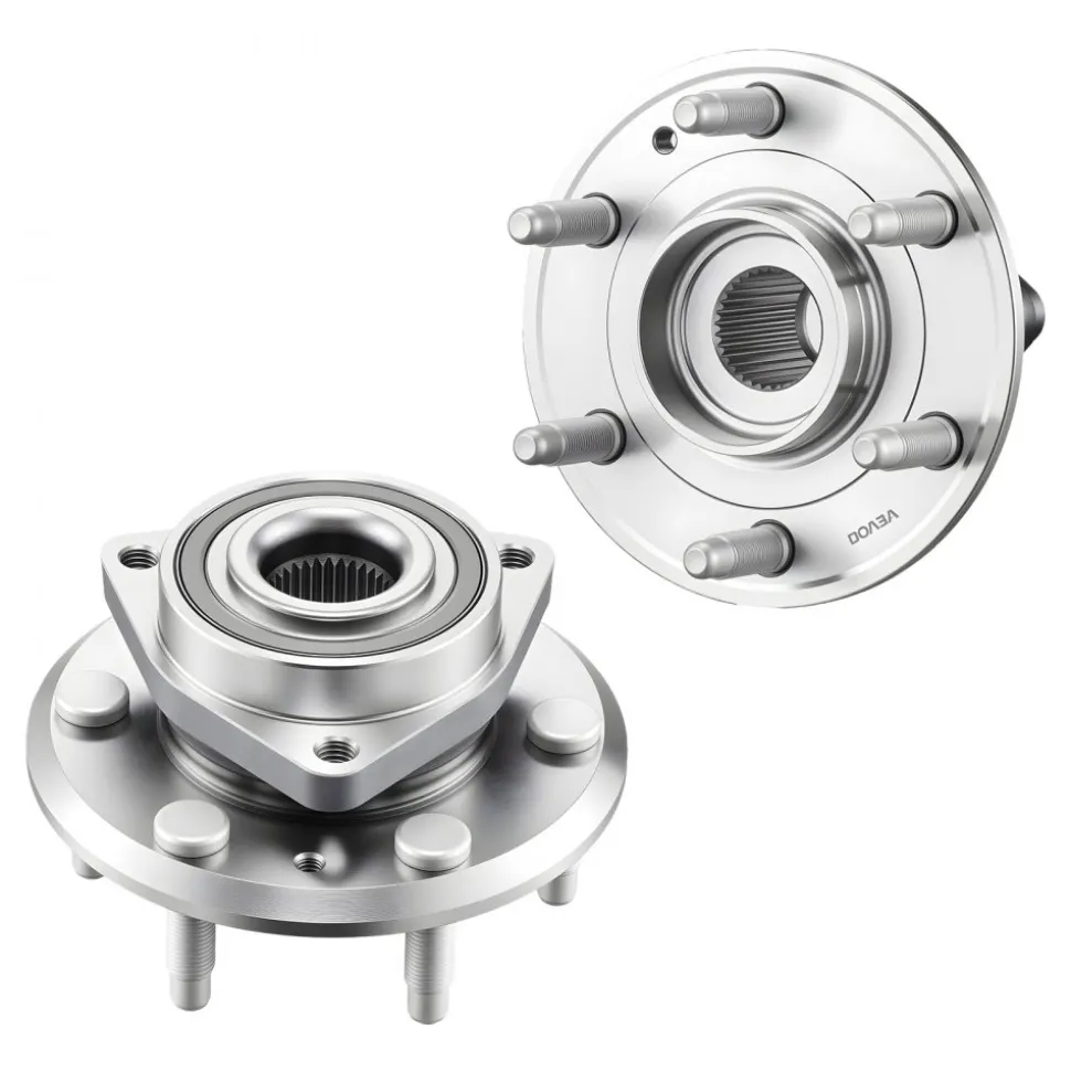 VEVOR 2PCS Front/Rear Wheel Bearing & Hub Assembly Fit for 2016-2017 Buick Enclave Convenience Leather Premium Sport Utility Chevy Traverse LS GMC Acadia OEM 513277, Wheel Bearing Hub Assembly Set