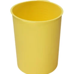 VEVOR 2 Pcs 5 Gallon Bucket Liner for Concrete Mix, Reusable Silicone Mortar Bucket Liner for Thinset Paint Concrete Epoxy Mixing, Heavy-duty Grout Mixer Insert with Measurements, Blue & Yellow