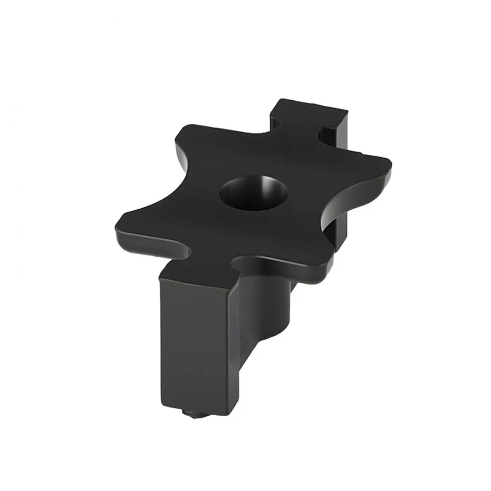 VEVOR 900PCS Hidden Deck Fasteners for Composite Decking Board, Universal Composite T Clips & Plastic Hidden Fasteners with Metal Screws,Polypropylene PP Clips Works with 0.26 inch Gaps, Black