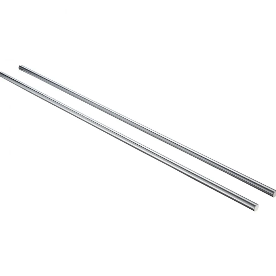 VEVOR 2PCS Linear Motion Rod, 20 mm x 1200 mm (0.79 x 47.24 in), SFC20 Carbon Steel Linear Rod Shaft, Anti Rust and High Precision, High Hardness Shaft, for Cutting Grinding Milling Drilling Machine