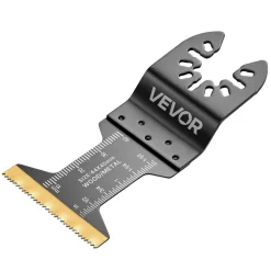VEVOR 60PCS Oscillating Saw Blades, Universal Quick Release Multi Tool Blades Kits, 5 Types Oscillating Multitool Blades for Wood Plastic Metal, Compatible with Dewalt Ryobi Milwaukee Bosch Craftsman