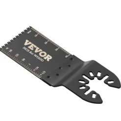 VEVOR 100PCS Oscillating Saw Blades, Quick Release Multitool Blades Kit, HCS Tool Blades for Wood Plastic, Compatible with Dewalt Dremel Fein Worx Bosch Makita Milwaukee