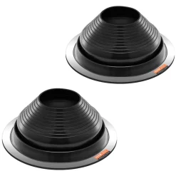 VEVOR 2 Pcs Roof Pipe Flashing Boots, Fit Pipe OD 6