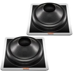 VEVOR 2 Pcs Roof Pipe Flashing Boots, Fit Pipe OD 6-3/4