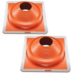 VEVOR 2 PCs Roof Pipe Flashing Boots, Fit Pipe OD 6-1/4