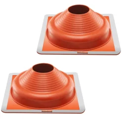 VEVOR 2 PCs Roof Pipe Flashing Boots, Fit Pipe OD 6-1/4