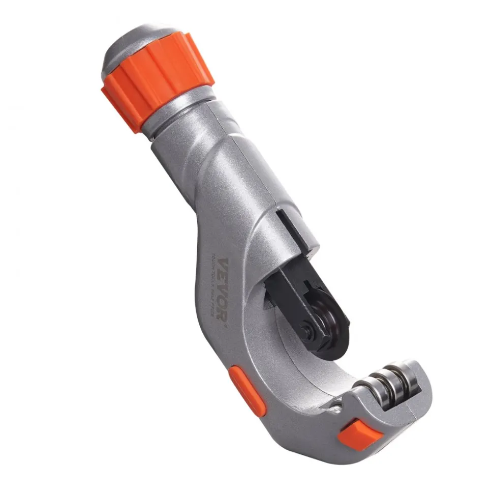 VEVOR 3PCS Tubing Cutter Set - Heavy Duty Pipe Cutter 3/16"-2"OD, Mini Tube Cutter 1/8"-7/8" & Deburring Tool, Professional Ultimate Pipe Cutter Set for Stainless Steel, Copper, Aluminum, Plastic Pipe