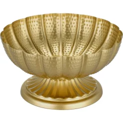 VEVOR 10 PCS Wedding Flower Vase, 4.7 in Mini Flower Table Centerpieces, Small Floral Bowl Decorative Easy Installation, Versatile Arrangement Stand for Party Events Home Decor Reception, Gold