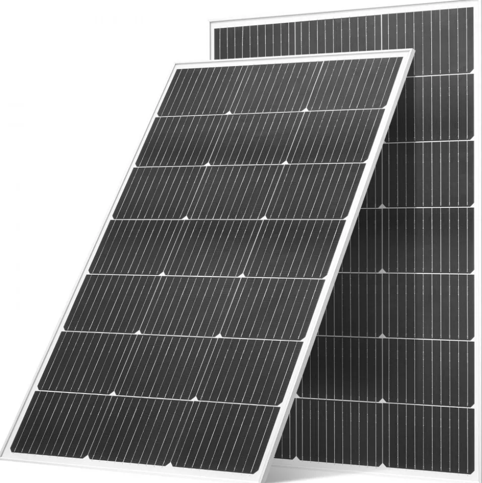 VEVOR 2PCS 100W Monocrystalline Solar Panels, 23% High-Efficiency Mono PV Module with Stable MC4 Output & Aluminum Frame, IP65 Waterproof Solar Panel for Car Boat RV Flat Rooftop Off-Grid Applications