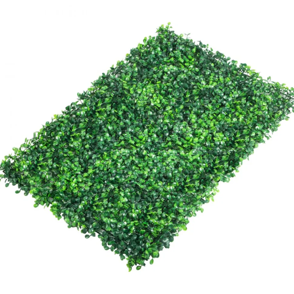 VEVOR 12PCS 24"x16" Grass Wall Panels for 32 SQ Feet, Boxwood Hedge Wall Panels, Artificial Grass Backdrop Wall 1.6", Privacy Hedge Screen UV Protected for Outdoor Indoor Garden Fence Backyard
