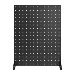 VEVOR Pegboard Display Stand, 17 x 13 in Tabletop Pegboard Display Stand, Accessories Rack Organizer, Thickened Cold-Rolled Steel Peg Board Panel for Grocery Retail Store Jewelry Shop, Black (4 PCS)