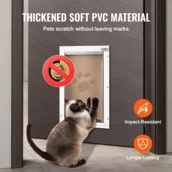 VEVOR Pet Door Replacement Flap, Compatible with VEVOR Flap Pet Doors, Measures 5.25