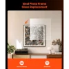VEVOR PET/Plexiglass Sheets, 5-Pack Plastic Sheet, 24 x 36 Inch 0.04 Inch Thick Transparent Clear Flexible Plastic Panels for Craft, Replacement Picture Frame Glass, DIY Display Project, Easy to Cut