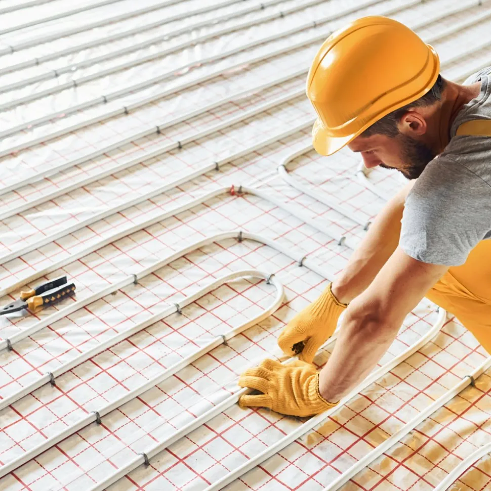 VEVOR PEX-AL-PEX Tube, 984ft, 5/8'' Diameter Aluminum-Plastic Composite Pipe Oxygen Barrier Radiant Floor PEX Pipe, 0.08'' Thickness Radiant Heat Floor Plumbing Inner Aluminum Layer PEX Tubing Pipe