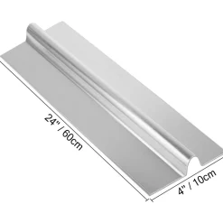 VEVOR PEX Heat Transfer Plates, 100pcs Box Radiant Heat Transfer Plates, 2ft Aluminum PEX Heat Transfer Plates, 1/2 inch Heat Transfer Plates Designed for PEX Tubing