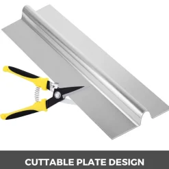 VEVOR PEX Heat Transfer Plates, 100pcs Box Radiant Heat Transfer Plates, 2ft Aluminum PEX Heat Transfer Plates, 1/2 inch Heat Transfer Plates Designed for PEX Tubing