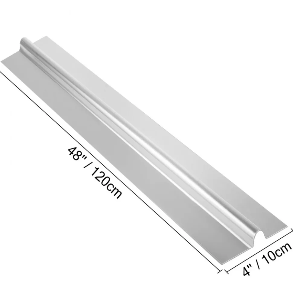 VEVOR PEX Heat Transfer Plates, 200 pcs Box Radiant Heat Transfer Plates, 2ft Aluminum PEX Heat Transfer Plates, 1/2 inch Heat Transfer Plates Designed for PEX Tubing