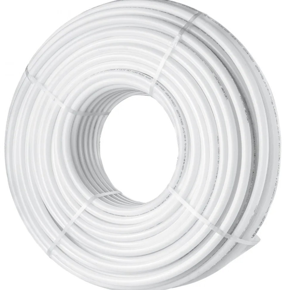 VEVOR PEX Pipe 3/4 Inch, 500 Feet Length PEX-B Flexible Pipe Tubing for Potable Water, Pex Water Lines for Hot/Cold Water & Easily Restore, Plumbing Applications with Free Cutter & Clamps ,White