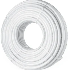 VEVOR PEX Pipe 3/4 Inch, 500 Feet Length PEX-B Flexible Pipe Tubing for Potable Water, Pex Water Lines for Hot/Cold Water & Easily Restore, Plumbing Applications with Free Cutter & Clamps ,White