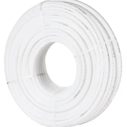 VEVOR PEX Pipe 3/4 Inch, 500 Feet Length PEX-B Flexible Pipe Tubing for Potable Water, Pex Water Lines for Hot/Cold Water & Easily Restore, Plumbing Applications with Free Cutter & Clamps ,White