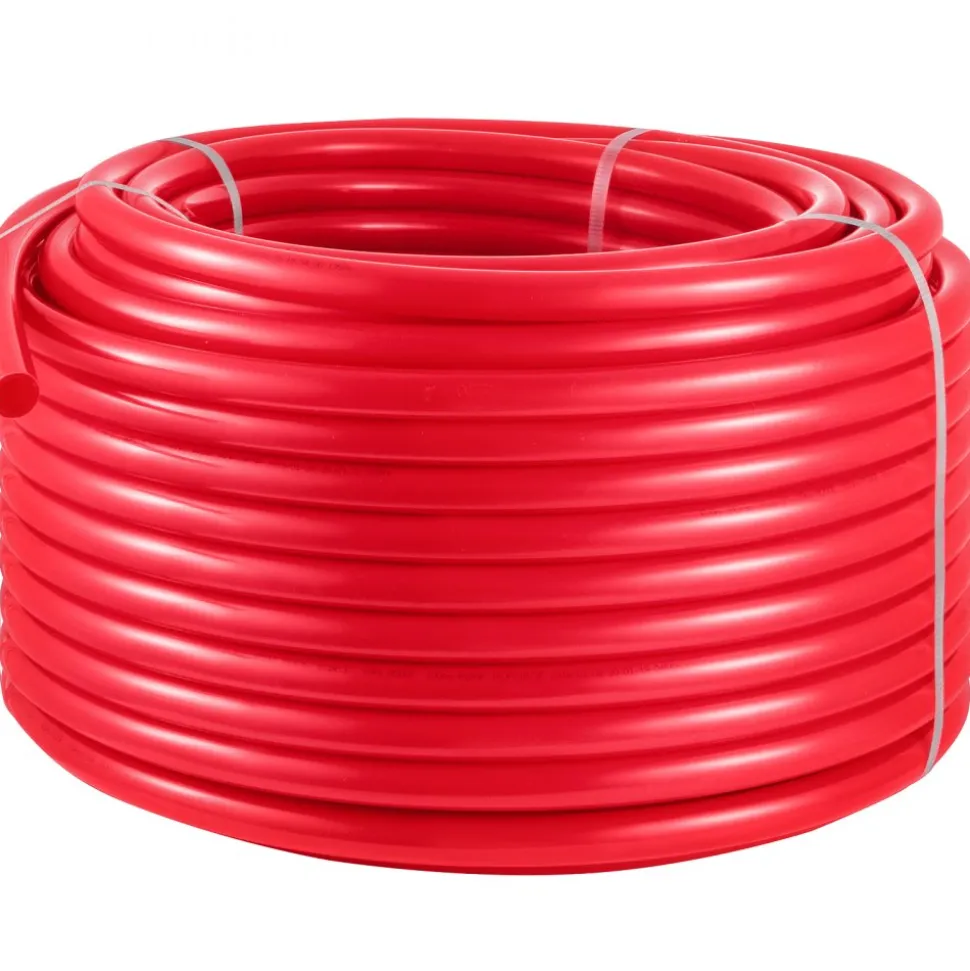 VEVOR Pex Pipe Tubing 1 Inch 300ft Pex Tubing Non-Barrier Radiant Water Plumbing Pipe Pex-B ?1" Non-Barrier/300FT/Red?