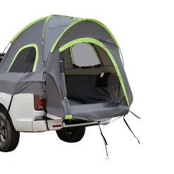 VEVOR Pickup Truck Tent, Fit 5.0-5.2 ft Truck Tents for Camping, Waterproof PU2000mm 2-3 Person Sleeping Truck Bed Tent with Double Layer Design Windows, Sturdy Truck Bed Camper Shell with Storage Bag