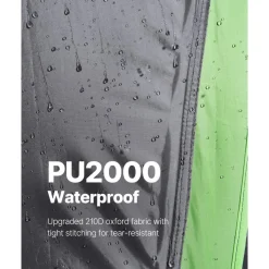 VEVOR Pickup Truck Tent, Fits 5.0-5.2 ft Truck Tents for Camping, Waterproof PU2000 mm 2-3 Person Sleeping Truck Bed Tent, Sturdy Truck Bed Camper Shell with Expandable Awning, Rainfly, Storage Bag