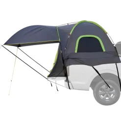 VEVOR Pickup Truck Tent, Fits 5.5-6.0 ft Truck Tents for Camping, Waterproof PU2000 mm 2-3 Person Sleeping Truck Bed Tent, Sturdy Truck Bed Camper Shell with Expandable Awning, Rainfly, Storage Bag