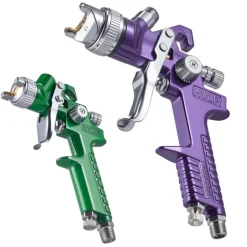 VEVOR 3-Piece Air Spray Gun Kit, Professional Auto Paint Spray Gun Set with 3 Nozzles (1/1.4/1.8mm), 3 Cups & Air Regulator, Gravity Feed Automotive Paint Sprayer for Primer, Topcoat & Touch-Up