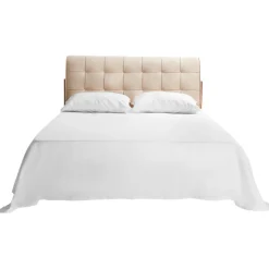 VEVOR 4-Piece Bed Sheet Set - Queen Size, 100% Brushed Microfiber Bedding Set with 2 Pillowcases, 1 Flat Sheet & 1 Fitted Sheet, Breathable & Wrinkle-Resistant Luxury Bed Sheets with 16