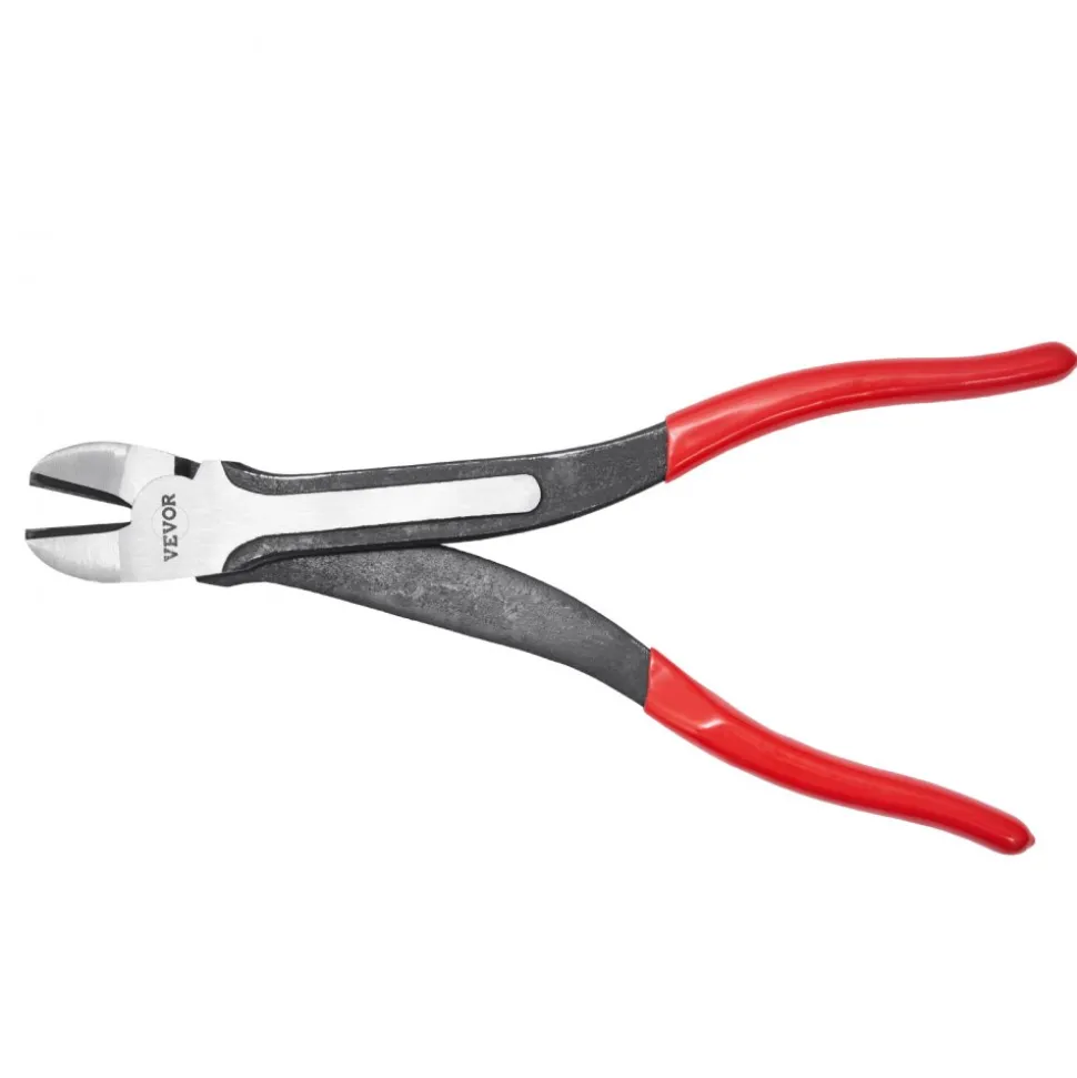 VEVOR 5-Piece Needle Nose Pliers, 11 in Long Needle Nose Pliers Set, Diagonal Cutting Pliers, 45°/ 90° Bent Nose Plier, Round Nose Plier, Long Nose Plier, Professional Pliers Set with Storage Bag