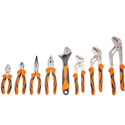 VEVOR 8-Piece Pliers Set, High Carbon Steel, 12