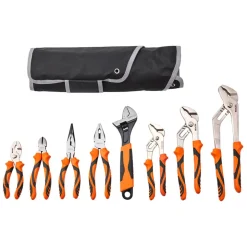 VEVOR 8-Piece Pliers Set, High Carbon Steel, 12