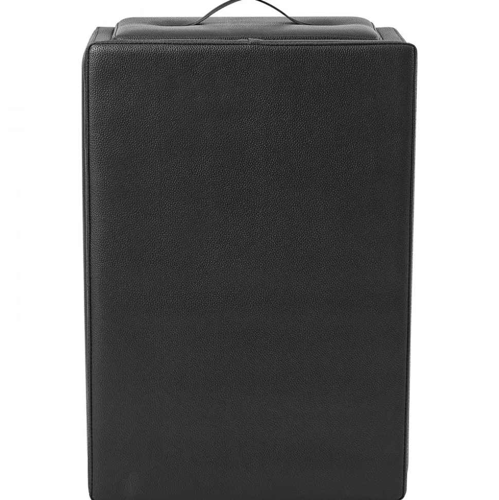 VEVOR Pilates Box for Reformer, 25x17x9 In Pilates Reformers Sitting Box for Exercises, Premium PU and Wood Pilates Equipment Accessory, Improve Strength, Balance, Range of Motion Home Gym, Black