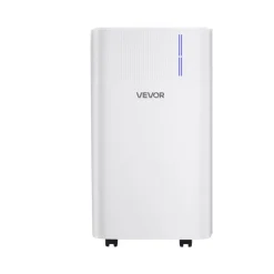 VEVOR 30 Pints Dehumidifier for Home & Basement, Drain Hose for Commercial & Industrial Use, Smart Humidity Control, Low Noise for Large Rooms, Warehouses, Bedrooms & Storage, Large Coverage,White