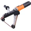 VEVOR Pipe Tube Polisher Sander, 1000W Pipe Belt Sander with 6 Variable Speeds 1100-3200rpm, Professional Belt Sander Grinding Machine with 100PCS Sanding Belts for Burnishing Finishing Rust Removal