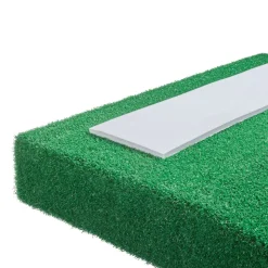 VEVOR Pitching Mound, Portable Baseball Pitcher's Mound, 31 in Indoor Outdoor Pitching Practice and Training Equipment, Softball Pitching Aids with Antifade Turf, Pitching Rubber, Carry Handle