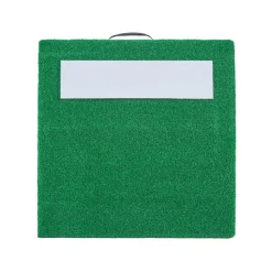 VEVOR Pitching Mound, Portable Baseball Pitcher's Mound, 31 in Indoor Outdoor Pitching Practice and Training Equipment, Softball Pitching Aids with Antifade Turf, Pitching Rubber, Carry Handle