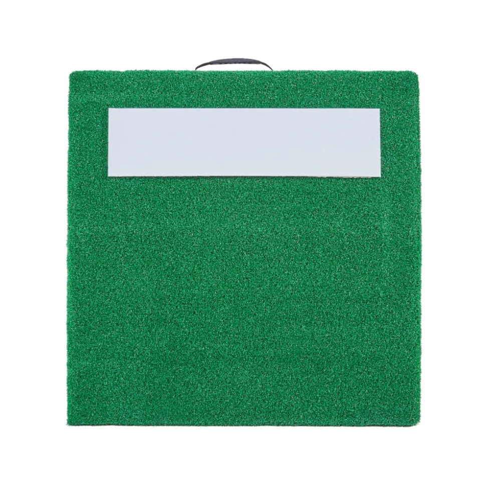 VEVOR Pitching Mound, Portable Baseball Pitcher's Mound, 31 in Indoor Outdoor Pitching Practice and Training Equipment, Softball Pitching Aids with Antifade Turf, Pitching Rubber, Carry Handle
