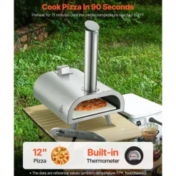 VEVOR Pizza Oven Outdoor, 12