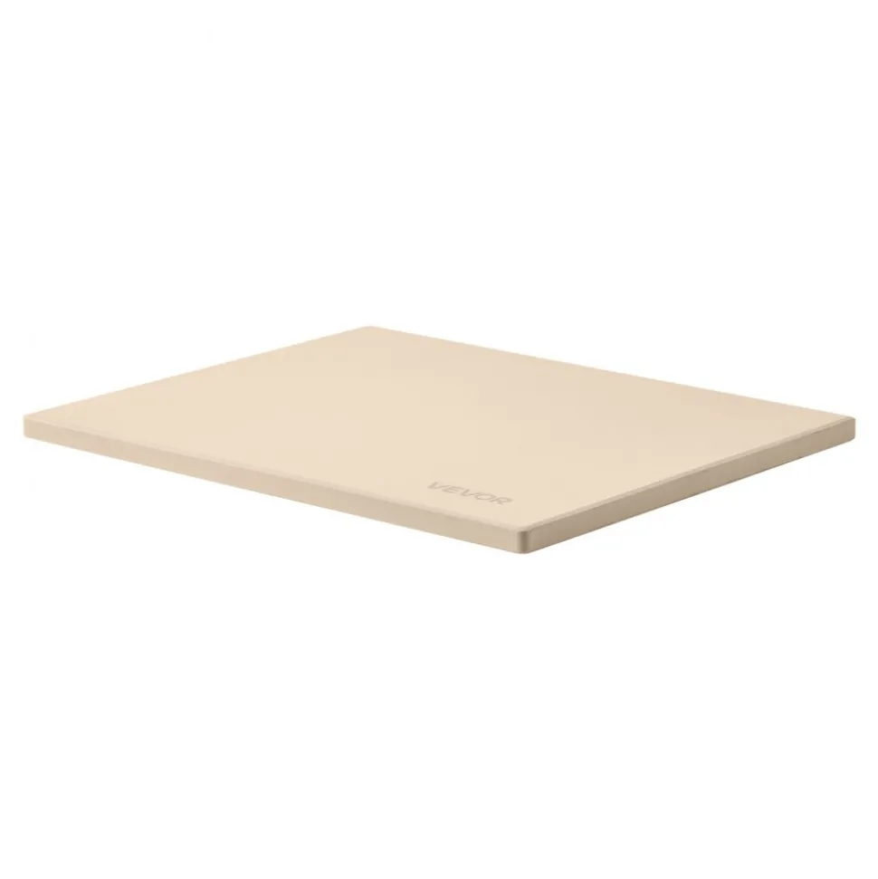 VEVOR Pizza Stone, 20 x 14 x 0.67 in Rectangular Pizza Stone, Extra Large Baking-Stone with Scraper, 1450℉ Heat-Resistant Cordierite, for Oven, BBQ Griller, Baking Bread & Pizza