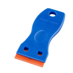 VEVOR Plastic Razor Blade Scraper, 2PCS Scraper Tool, 120PCS Plastic Blades, Cleaning Scraper Remover for Stickers, Decals, Adhesive, Labels, Paint from Glass, Car, Window, Caulk, No Scratches, Blue