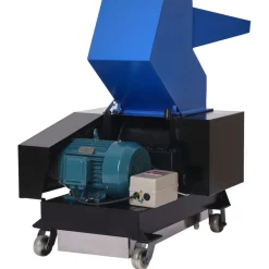 VEVOR Plastic Shredder Crusher, 5.5HP/4.0KW Plastic Grinder Granulator, 150-200kg/h Capacity Pulverizer Recycling Machine with Wheels, SDK-11 Blade & 8mm Mesh for PVC PTFE (220V 60Hz 3-Phase)