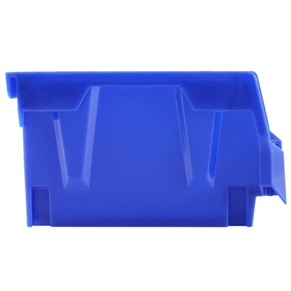 VEVOR Plastic Storage Bin, (5-Inch x 4-Inch x 3-Inch), Hanging Stackable Storage Organizer Bin, Blue/Red, 24-Pack, Heavy Duty Stacking Containers for Closet, Kitchen, Office, or Pantry Organization