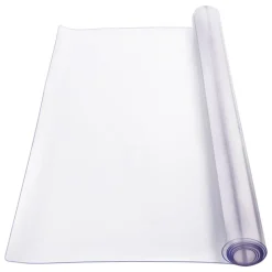 VEVOR Plastic Table Cover, 42 x 60 Inch 2.0 mm Thick Clear Table Protector, Rectangle PVC Desk Mat, Waterproof & Easy Cleaning Desk Pad Tablecloth, for Office Dresser Dining Room Table Night Stand